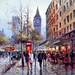 City Of Life by Henderson Cisz - Limited Edition on Canvas sized 14x14 inches. Available from Whitewall Galleries